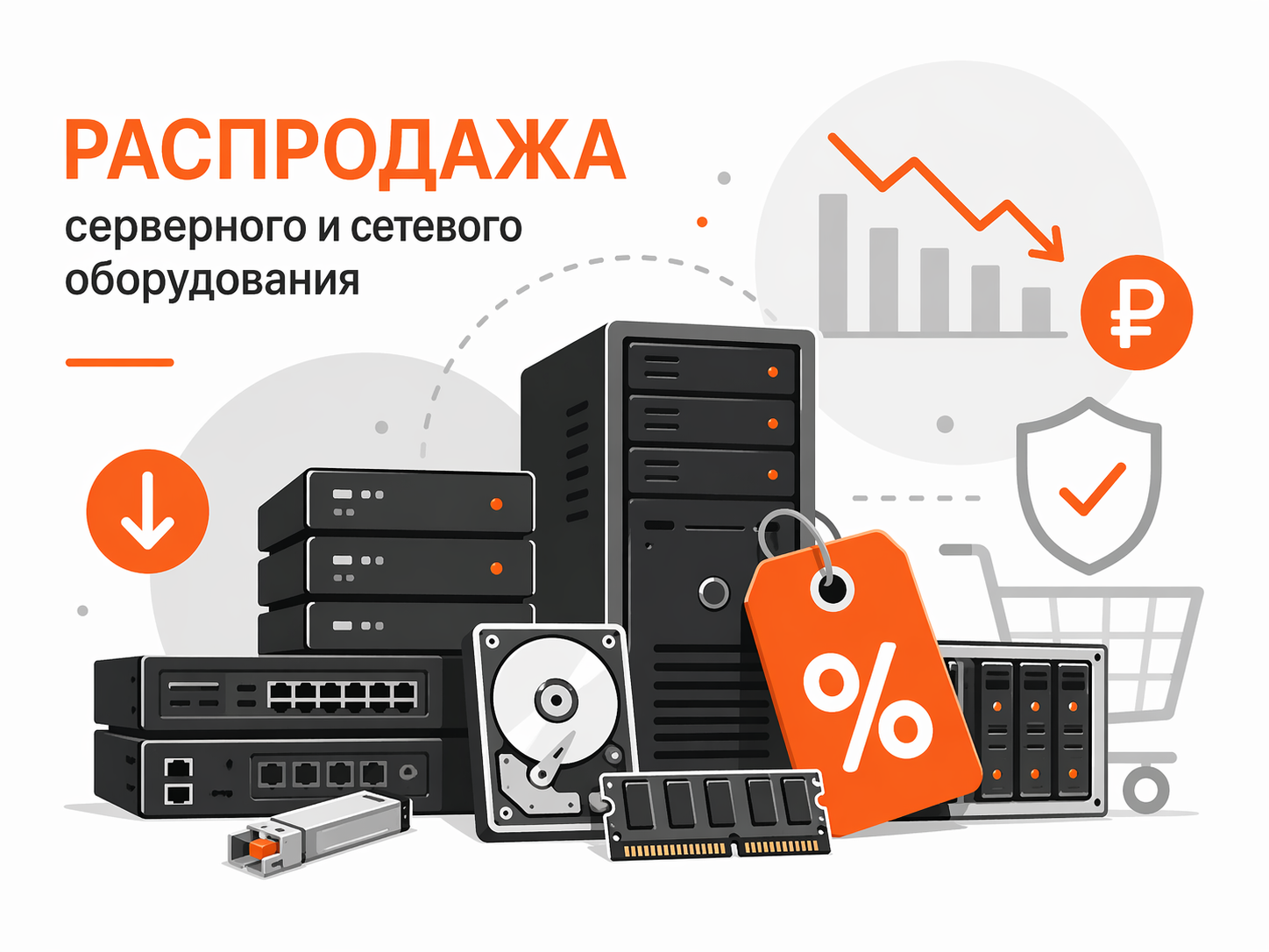 Б/у оборудование и комплектующие