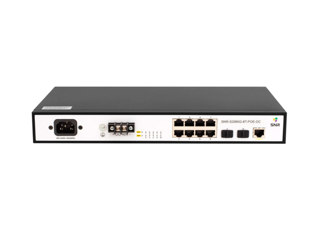 SNR-S2985G-8T-POE-DC